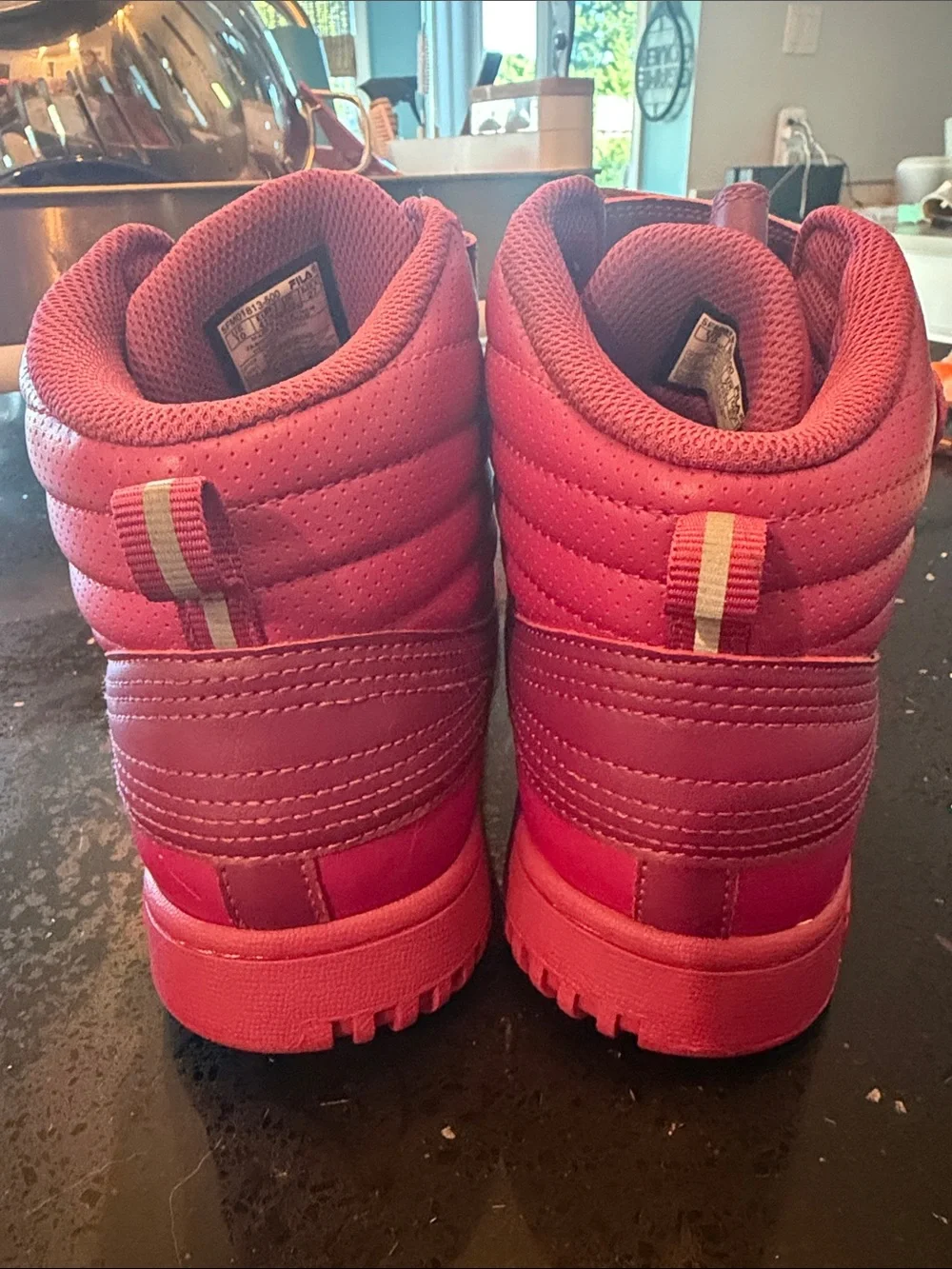 Women’s High-Top f-14 Fuscia vintage fila
